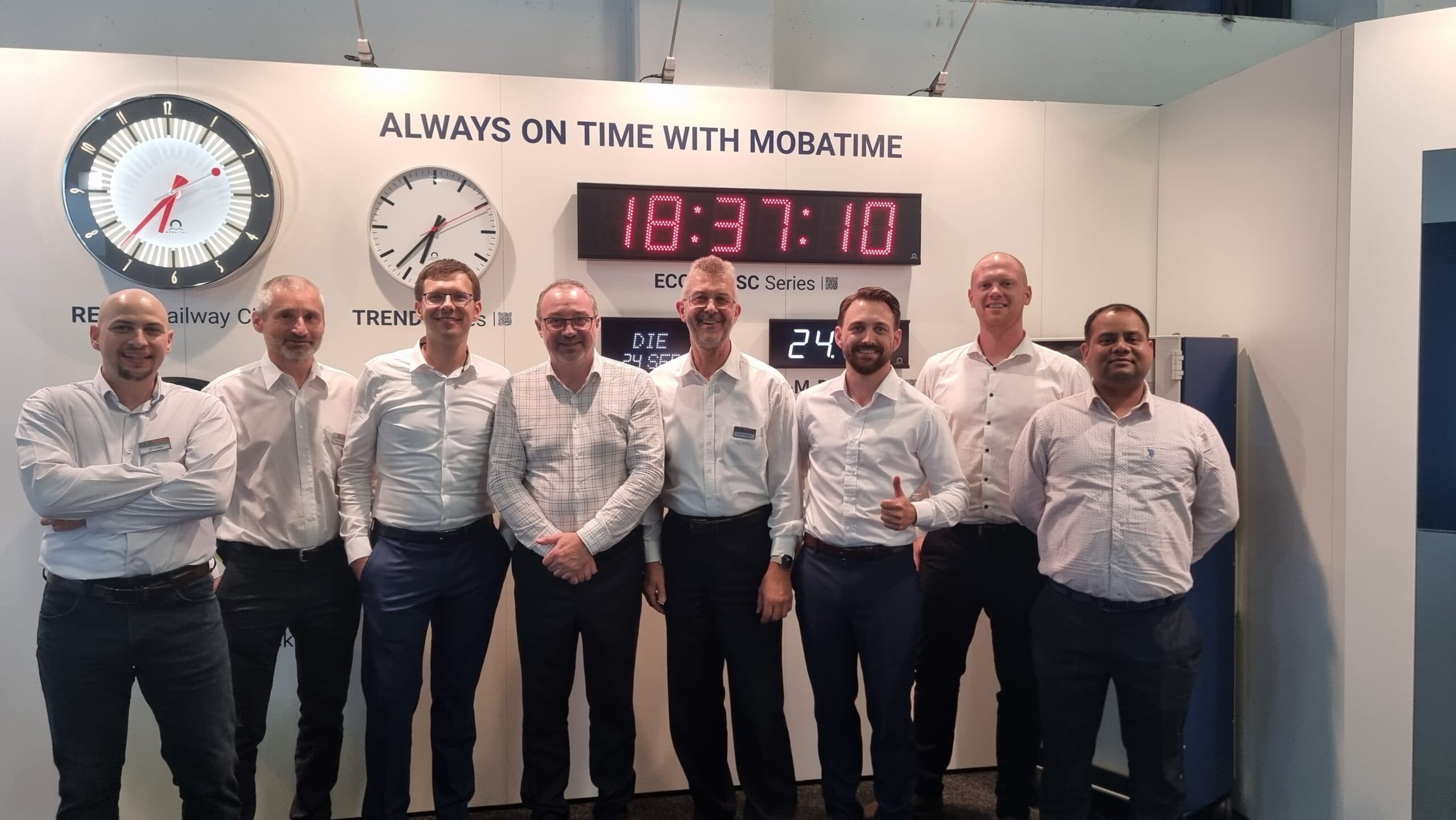20240924_183709 Mobatime Team In InnoTrans 2024