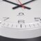 Mobatime eco-4 indoor analogue clock detail view white housing