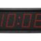 Mobatime DSC-100-4-1 outdoor digital clock black housing