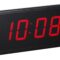 Mobatime ECO-M-DC57-4-3 indoor digital clock black housing