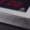 Mobatime SLH-DC57-4 indoor digital clock stainless steel housing