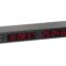 Photograph of the DC-20 digital clock display by MOBATIME