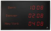 Front view of the MOBATIME TZ1.57 clock model