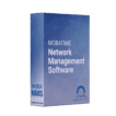 3D render of a software package labelled MOBATIME Network Management Software